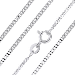 1mm Sterling Silver Curb Chain
