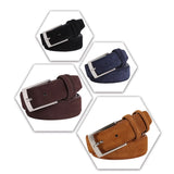 Luxury Suede Leather Belt www.urbanpizazz.co.uk