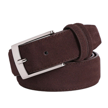 Luxury Suede Leather Belt www.urbanpizazz.co.uk