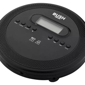 Bush Portable Personal CD Player with MP3 Playback - Black - NEW