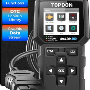 TOPDON ArtiLink400 OBD2 OBDII & EOBD Car Diagnostic Scanner