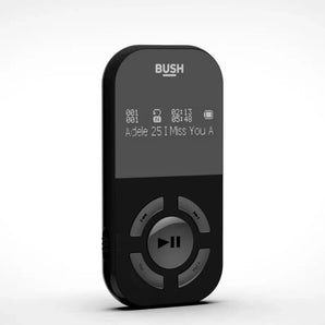 Bush Portable 8GB MP3 Player With LED Display MP30 - Black - USED