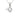 April Birthstone - Diamond CZ Silver Pendant Necklace www.urbanpizazz.co.uk
