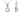 April Birthstone - Diamond CZ Silver Pendant Necklace www.urbanpizazz.co.uk
