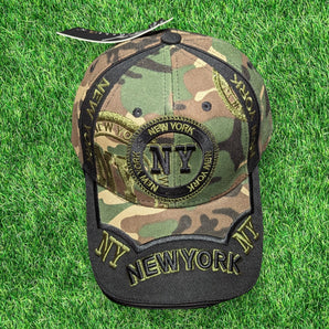 New York Army Camo Baseball Cap