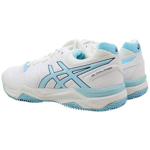 UK Size 10 Asics Gel-Challenger 10 Clay Sports Trainers / Shoes Crystal Blue