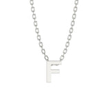 Silver Initial Necklaces