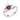 February Birthstone - Amethyst Cubic Zirconia Claddagh Ring