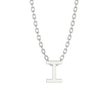 Silver Initial Necklaces