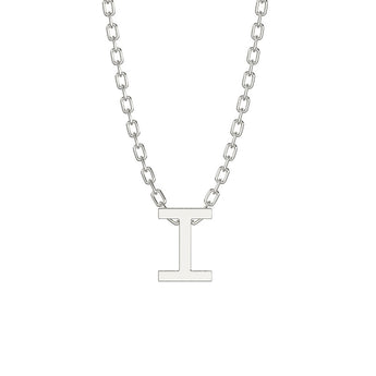 Silver Initial Necklaces