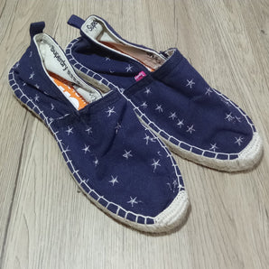 Superdry Navy Starry Night Espadrilles - Size UK 5 / EU 38