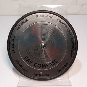 Bar Compass Cocktail Maker retro - man cave - Barmans friend