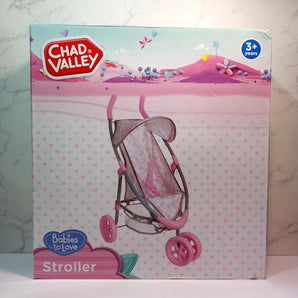 Chad Valley Babies To Love - Childrens Baby Doll Pushchair