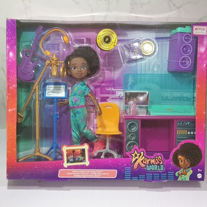 Karmas World Making Rhymes Recording Studio - Doll - Figure