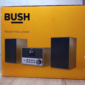 Bush DAB/FM CD Bluetooth Aux In USB Micro Hi-Fi Systems 8776518