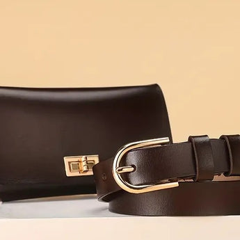 Luxury Faux Leather Belt Purse www.urbanpizazz.co.uk