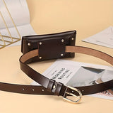 Luxury Faux Leather Belt Purse www.urbanpizazz.co.uk