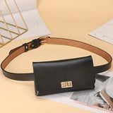 Luxury Faux Leather Belt Purse www.urbanpizazz.co.uk