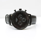 Men's Personalised Architect Motivator Watch In Black - Modern Font Engraving