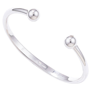 Men's 6mm Silver Bangle