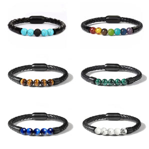 Chakra Healing Stones Magnetic Bracelets