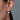 Opal Hinge Drop Silver Earrings