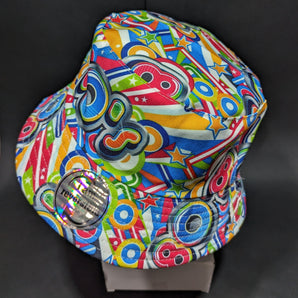 Retro 80s Style Bucket Hat