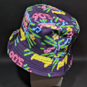 Neon 90s Bucket Hat
