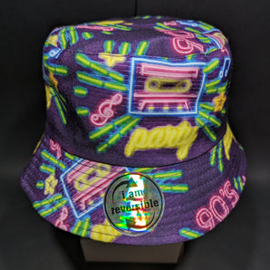 Neon 90s Bucket Hat