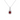 Ruby CZ Silver Fancy Drop Necklace