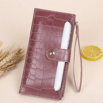 Faux Leather Crocodile Print Purse