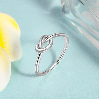 Sterling Silver Knot Ring