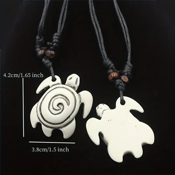 Sea Turtle Shaped Pendant Necklace