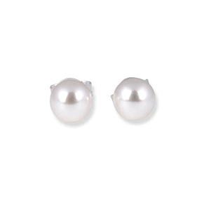 Synthetic Pearl Stud Earrings www.urbanpizazz.co.uk