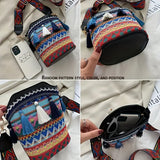 Boho Style Colourful Cross Body Bag