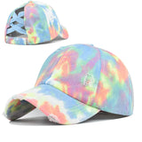 Tie Dye Design Fashion Cap