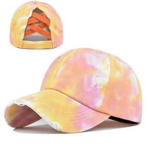 Tie Dye Design Fashion Cap