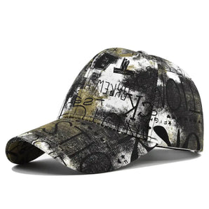 Vandal Graffiti Pattern Baseball Cap