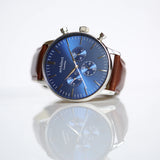 Men's Architect Motivator - Walnut Strap - Modern Font Engraving www.urbanpizazz.co.uk