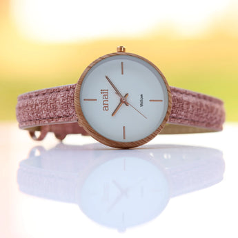 Personalised Anaii Watch - Sweet Pink www.urbanpizazz.co.uk