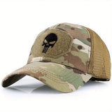 Dark Camo Camouflage Fishing & Hunting Caps