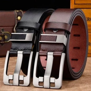 Men's Leather Belt www.urbanpizazz.co.uk