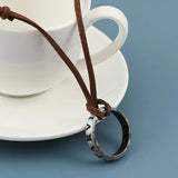 Sic Parvis Magna - Replica Drake's Uncharted Ring Necklace