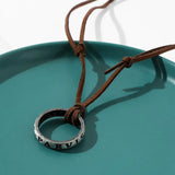 Sic Parvis Magna - Replica Drake's Uncharted Ring Necklace