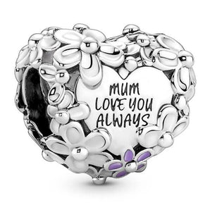 Mum Love You always Charm With Flowers www.urbanpizazz.co.uk