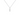 Opal and CZ Drop Pendant Necklace
