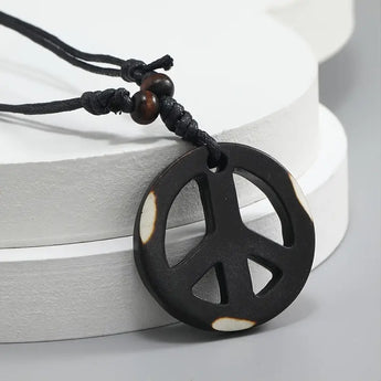 Peace Symbol Pendant Necklace