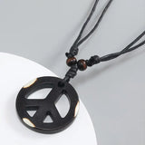 Peace Symbol Pendant Necklace