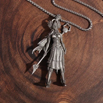 Valkyrie Princess Warrior Themed Pendant Necklace